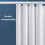 Fabric shower curtain elegant waterproof 72x72 inches 7