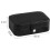 Jewelry Box Leather Travel Case 2-Layer Black 2