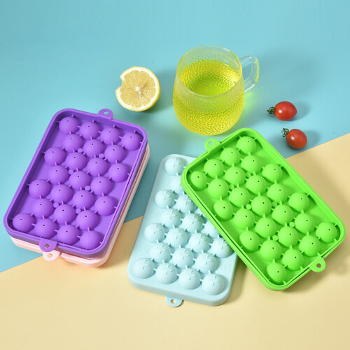 Silicone ice cube mold large capacity reusable 1