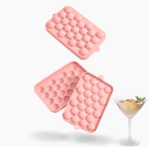 Silicone ice cube mold large capacity reusable 2