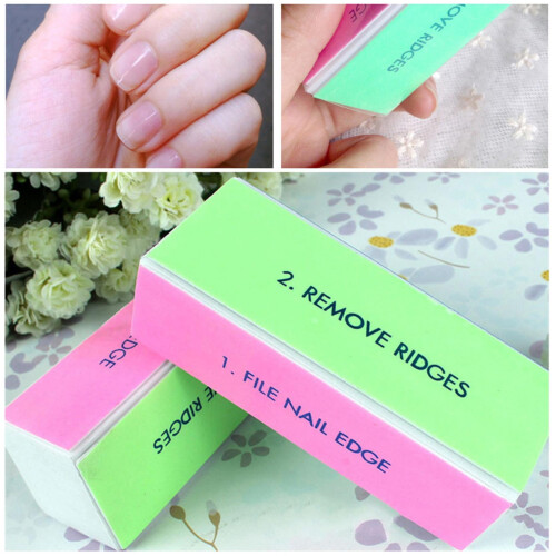 Nail Buffer Block 4-Way Shine Polish Tool 10pcs 2