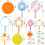 Kids Bubble Making Wand Kit Colorful 15PCS 4