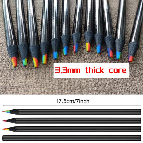 Rainbow Pencils for Kids 7 Colors 30 Pieces 1