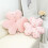 Clover-Shaped Throw Pillow Full Filled 18x18 Inch 7
