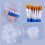 Paint Strips Empty Jar Cups 20 Strips 120 Count 5