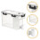 Beverage Dispenser Plastic With Tap Clear 1pc 6