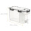 Beverage Dispenser Plastic With Tap Clear 1pc 8