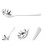 Spaghetti server and strainer spoon multifunctional 7