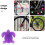 Wheel Spoke Beads Creative Shape Bike Decorations 50 Pcs 4