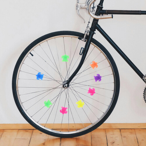 Wheel Spoke Beads Creative Shape Bike Decorations 50 Pcs 2