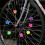 Wheel Spoke Beads Creative Shape Bike Decorations 50 Pcs 7