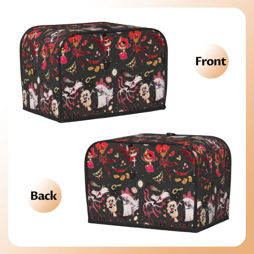 Hazbin Hotel toaster cover 2-slice polyester 1