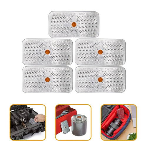 Milue color changing desiccant sachets 5 pcs 1
