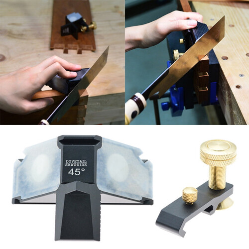 Milue magnetic cutting guide for 45-degree angle sawing 1
