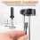 Mini electric milk foamer with USB rechargeable handheld 4