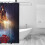 Stranger Things shower curtain 66x72 in with hooks 6