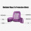 Reading Pillow Bed Wedge Backrest Cushion with Arms 3