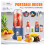 Electric Juicer Blender with 6 Blades USB Charging 4
