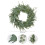 Eucalyptus Wreath Artificial Greenery 24 Inch 6