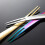 Stainless Steel Fruit Fork Square Tip 2 pcs 3