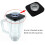 Os-Ter Blender Square Jar Lid Replacement with Center Cap 3