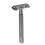 Gecheer men's traditional beard razor long handle 1 piece 3