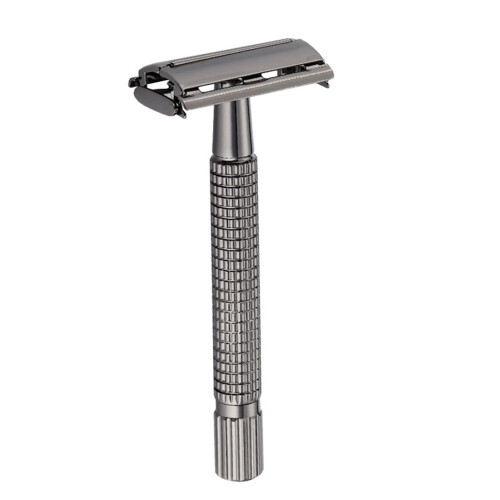 Gecheer men's traditional beard razor long handle 1 piece 2