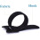 Reusable Cable Ties Hook and Loop 50 Pack 150mm x 12mm Black 3