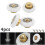 Shower Room Pulley Wheels Nylon Copper 23mm 4pcs 2