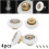 Shower Room Pulley Wheels Nylon Copper 23mm 4pcs 8