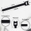 Reusable Cable Ties Black Hook and Loop 100 pcs 2