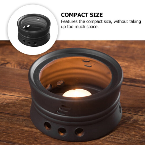 Ceramic teapot warmer candle heater 1 pc 2