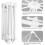 Pasta Dryer Collapsible Rack Food-Grade ABS White 3