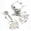 Tube Well Lock Stainless Steel Security Bolt for Fire 3