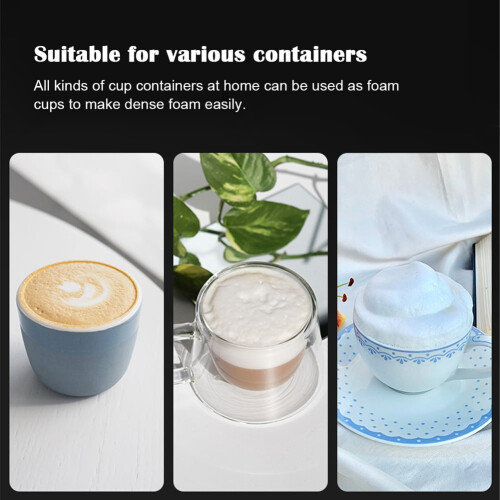 Handheld Electric Foam Maker for Coffee and Matcha 2