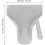 Popcorn Scoop Stainless Steel 1 Piece 5