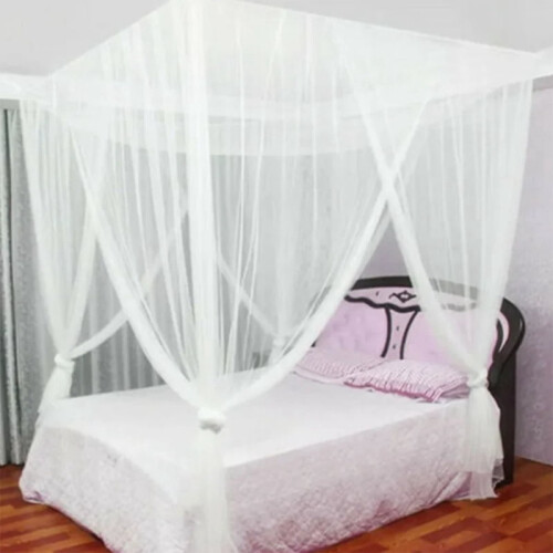 Mosquito Net Palace Style Queen Size Four-Door 2
