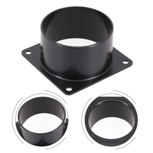 ABS Wall Flange Connector for Ventilation Pipe 75-120 mm 2