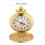 Classical Quartz Pocket Watch with Chain Gold 1pc 5