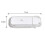 USB Rechargeable Book Light LED Clip Adjustable Brightness 5