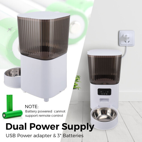 Smart Pet Feeder with HD Camera 5L 2