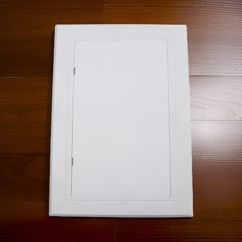 ABS inspection port with hinge and push-type mechanism 1