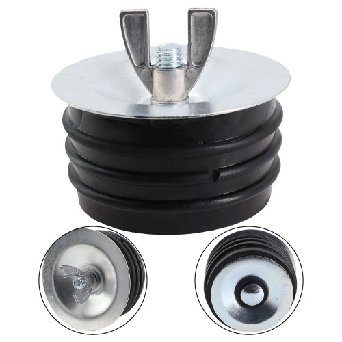 Sewer Cleanout Cap Expansion Pipe Plug 3 Inch 1