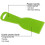 GLFSIL plastic filling cutter scraper 1 piece 5