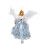 Christmas plush angel pendant silver 7.5 in 2