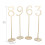 Wooden Table Numbers 1-10 for Wedding Decoration 3