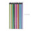 Metallic Colored Pencils Soft Core 12 Colors 3