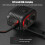 Bicycle headlight and bell combo waterproof USB rechargeable 2