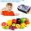 Silicone Ice Cube Tray 2-Inch with Lids 2-Pack 5