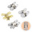 Stainless Steel Invisible Folding Door Hinge 4-Pack 4
